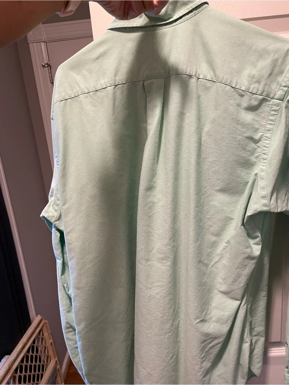 Men’s Polo Ralph Lauren Lt mint green Oxford button down